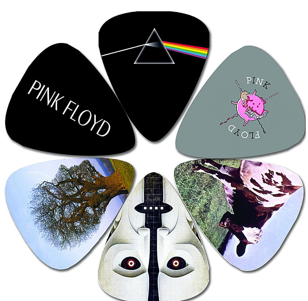 PINK FLOYD ピンクフロイド (結成 60周年 ) - Guitar Picks 6枚セット / ギターピック - PGS